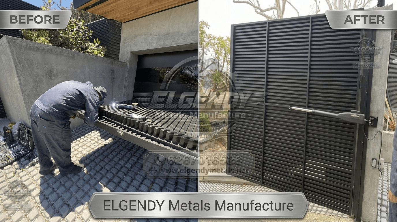 Repair Modern Driveway Gate — view 1