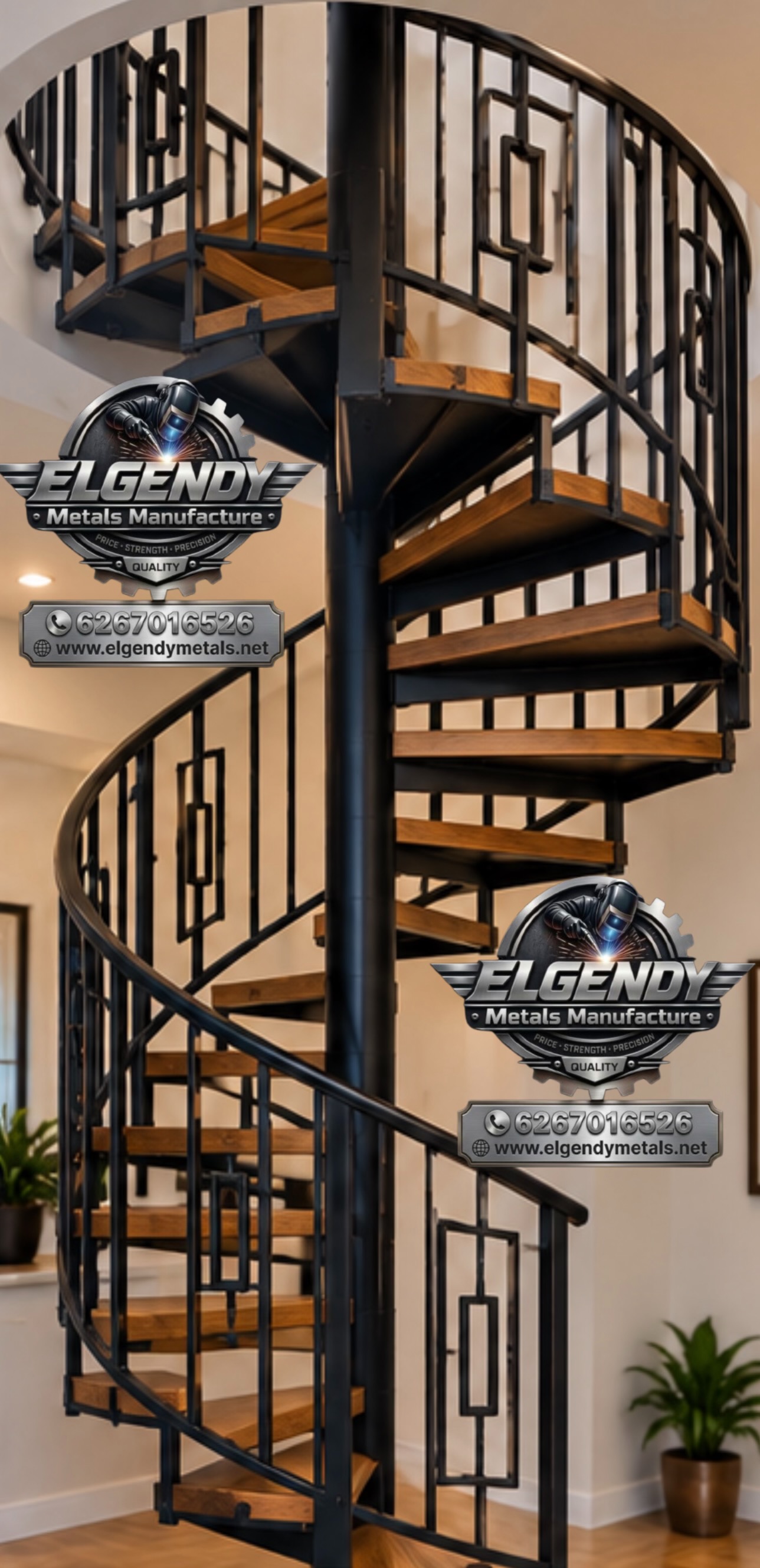 Custom Spiral Staircase — view 1